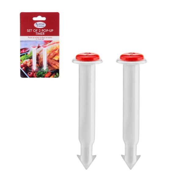 Pop Up Timer PP 2.17x0.39in,White