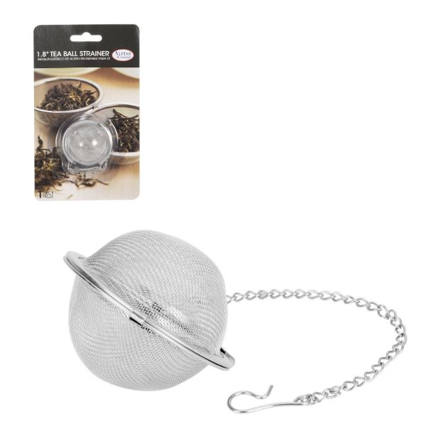 Tea Strainer Mesh Ball 1.5in SS small