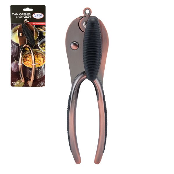 Heavy Duty Can Opener Zinc Alloy 7.5in with Antique Bronze colored