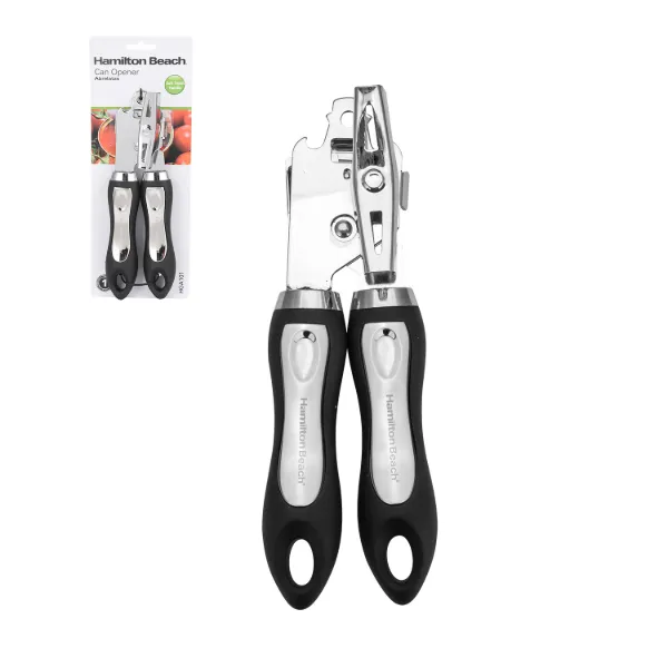 HB Can Opener 8.5in Soft Touch PP Handle