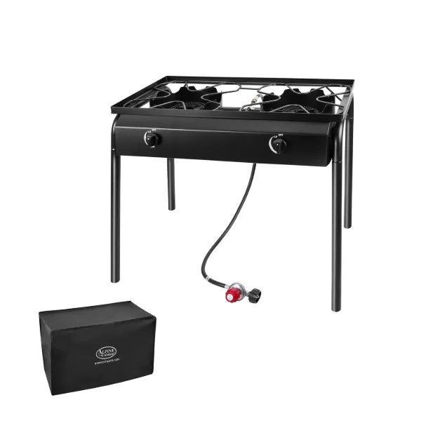High Pressure 2 Burners w/spark Cast Iron