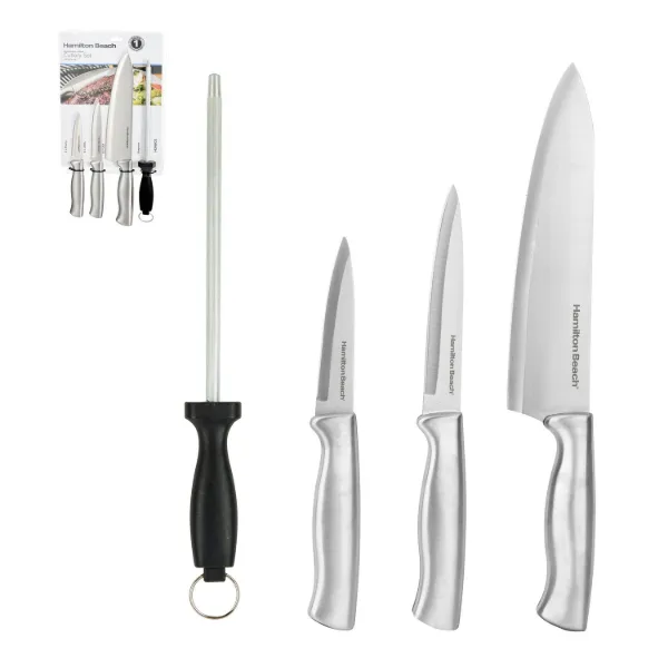 HB 4pc cutlery set, 2.2mm, stainless steel sandwich handle