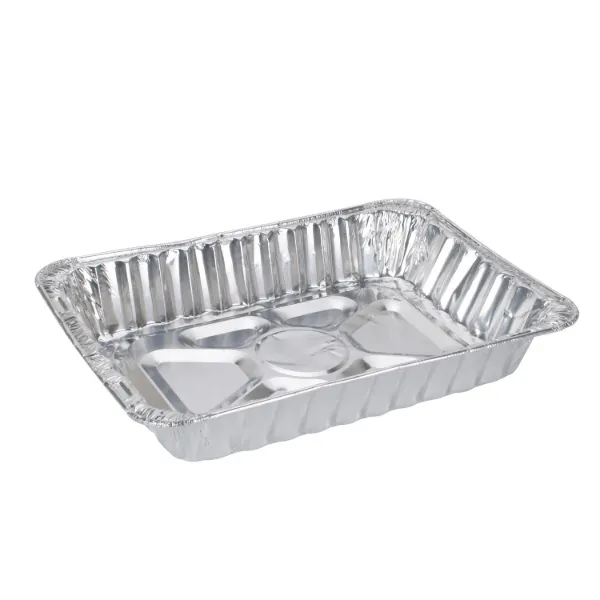 Roaster Pan Aluminum Rectangular 17x12.5x3in 65 gram
