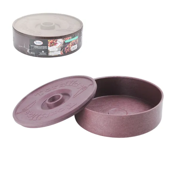 Tortilla warmer, Keeper PP 7in Brown
