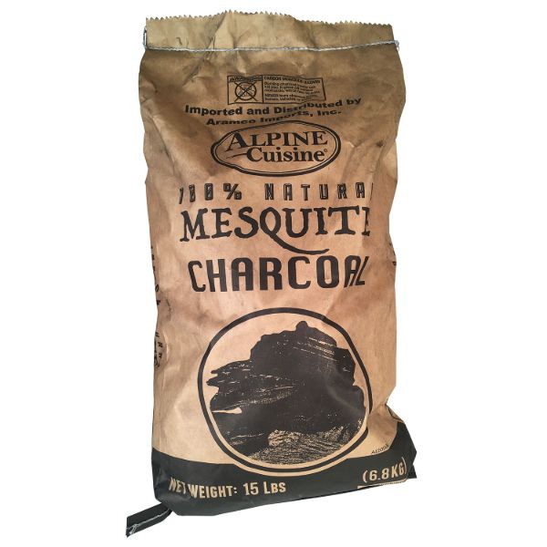 Mesquite Charcoal 100% 15lb, 6.8kg