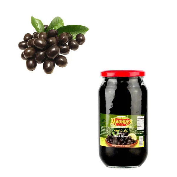 Al Mashrek Black Olives 2.2lbs 1kg