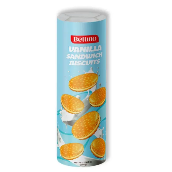 Bettino Sandwich Biscuits with Vanilla Filling 17.6oz 500g