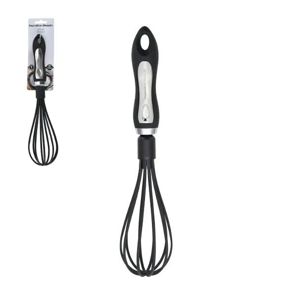HB Nylon Whisk 12.5in Soft Touch Handle