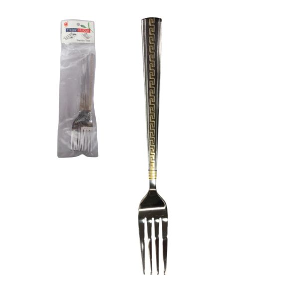 AC Set of 6pc SS Cake Fork 5.5in