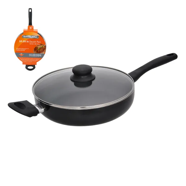PS Alum Covered Saute Pan 2.2mm 10in Black