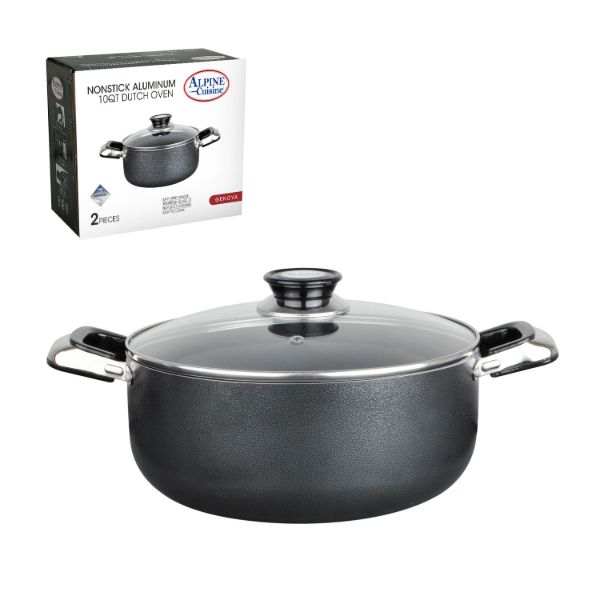 AC Alum Dutch Oven 10qt 320oz Grey