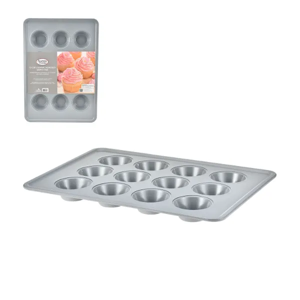 AC 12 cup Northern Gray Muffin Pan 0.6mm Gray Nonstick coating