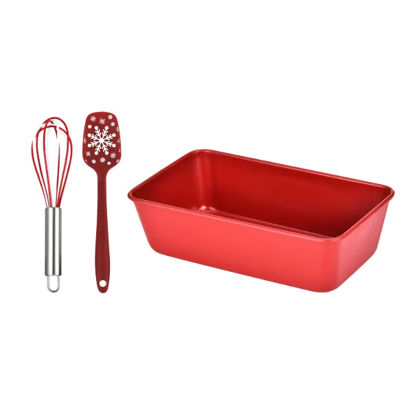 AC 3pc Christmas Loaf Pan Set
