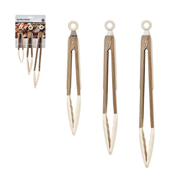 HB Set of 3pc Silicone Food Tong 7in 9in 12in