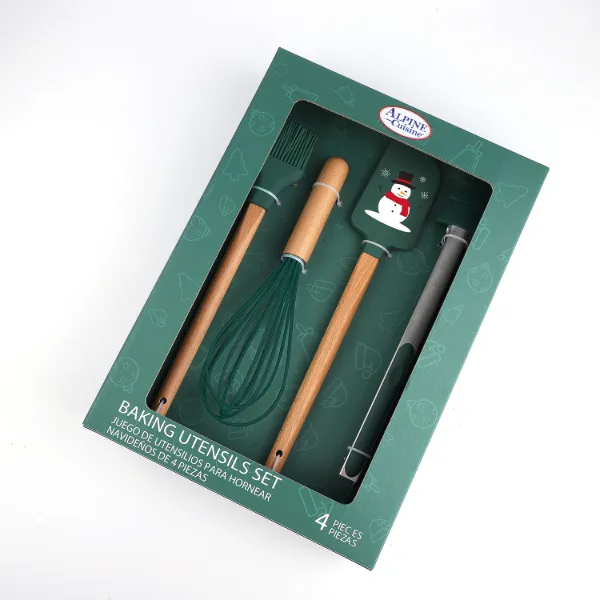 AC 4pc Chrismas Baking Utensils Set