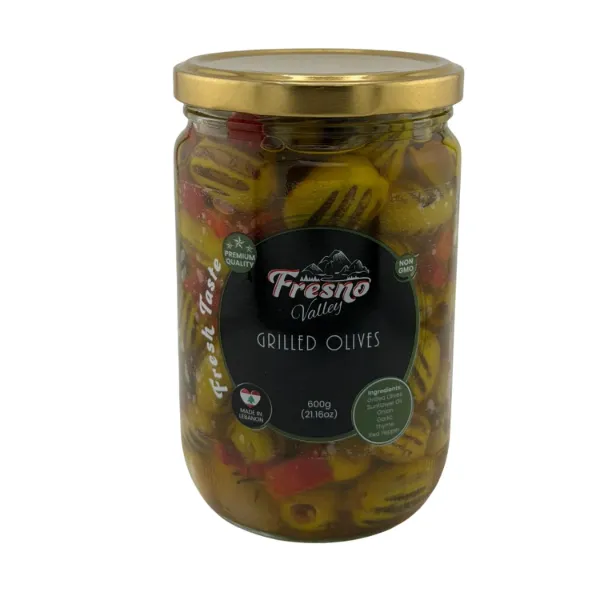 Fresno Valley Grilled Olives 21.1oz 600g