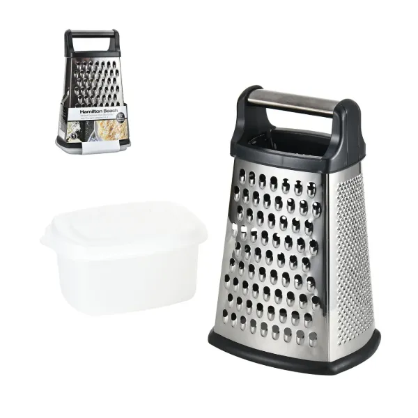 HB SS 4 Sides Multi Function Grater 9.5in