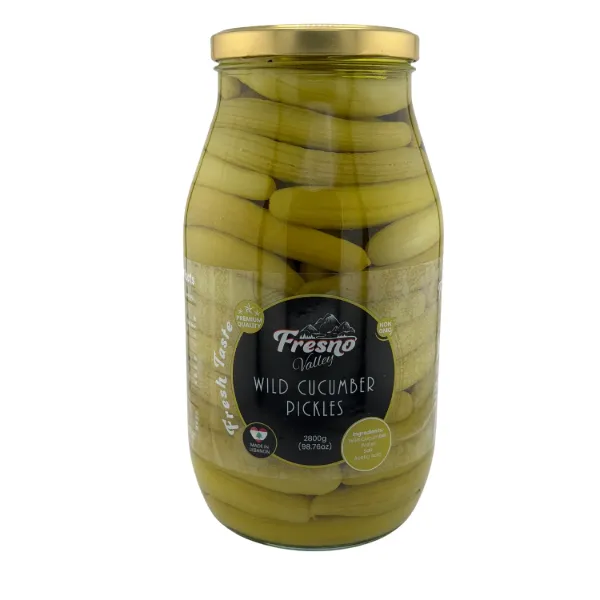 Fresno Valley Wild Cucumber Pickles 98.7oz 2800g