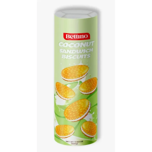 Bettino Sandwich Biscuits with Coconut Filling 17.6oz 500g