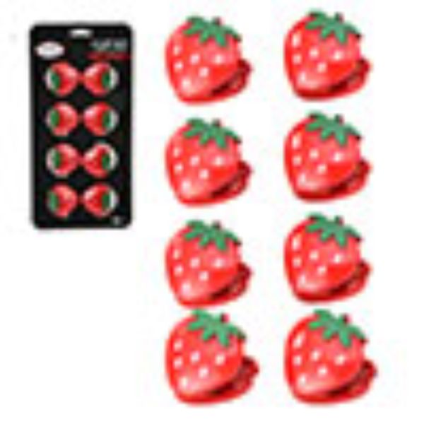 AC Set of 8 Plastic snack Clip 7.5g Strawberry
