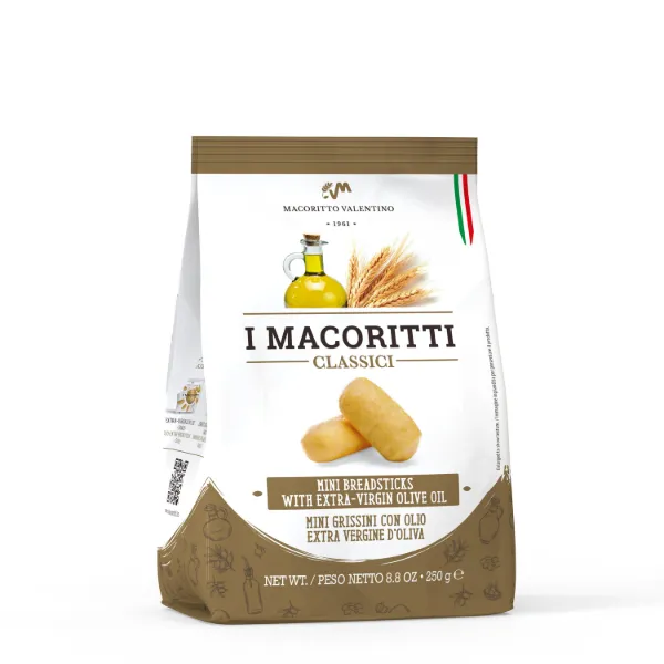 I Macoritti Classici with Extra Virgin Olive Oil 250g 8.81oz