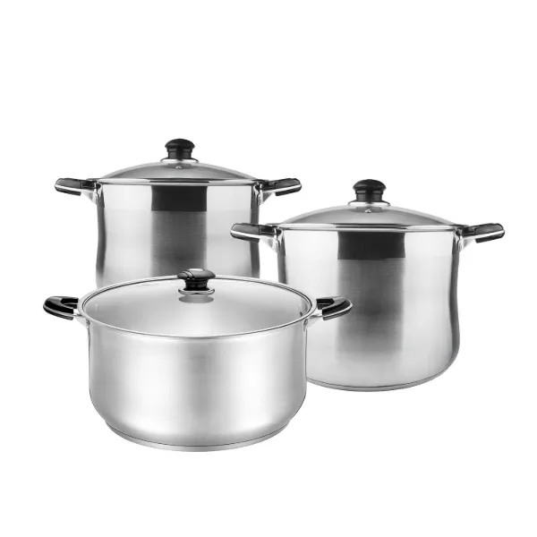 RC Set of 6pc SS High Pot with Bakelite Handle