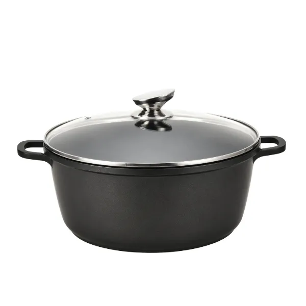 AC Alum Casserole with Lid and Induction Bottom 20Qt 15in