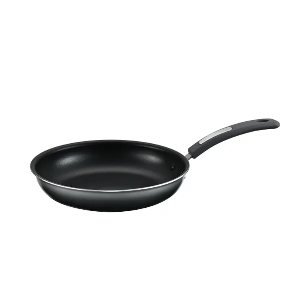 HB Alum Fry Pan Grey and black Painting 12in - Cool gray 10