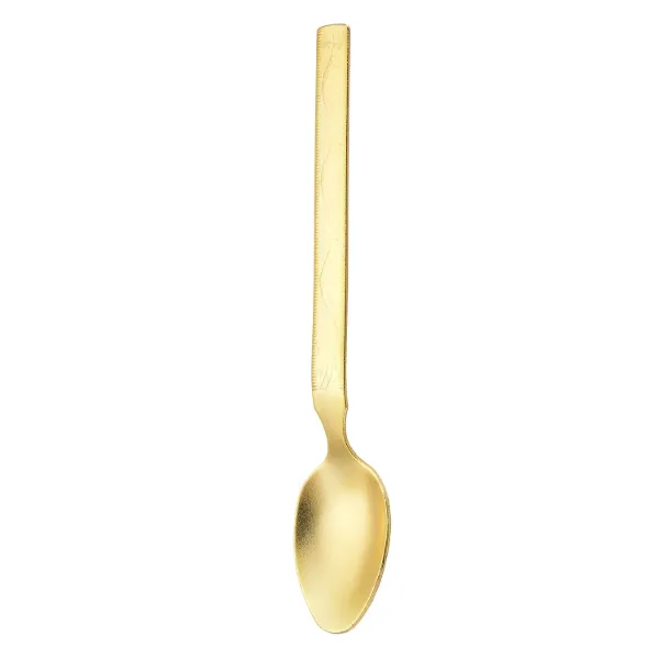 AC "12pcs spoon, golden color 4.5in"