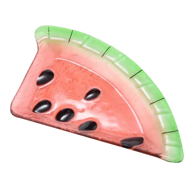 AC Glass Waltermelon Plate 12in