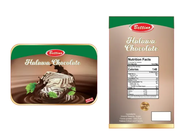Bettino Chocolate Halawa 1lb 454g
