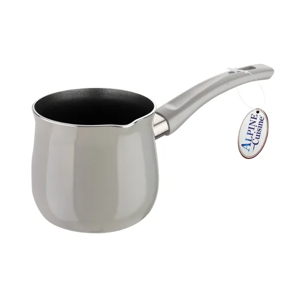 Coffee Warmer 48Oz with Black Nonstick Coating,Quiet Gray Painting