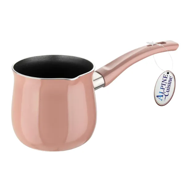 Coffee Warmer 48Oz with Black Nonstick Coating,Blush