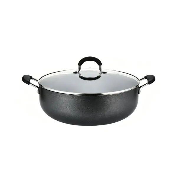 AC Alum Low Pot 2.7qt 86oz Grey
