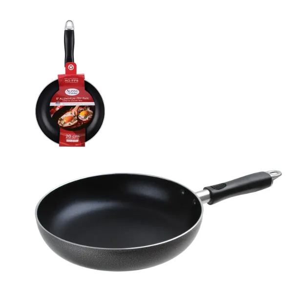 AC Fry Pan Aluminum 8in Gray