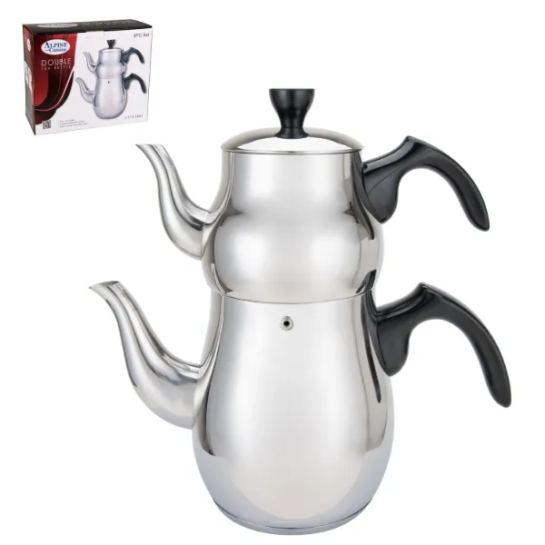 Double Tea Kettle, 1.0L and 2.5L, SS