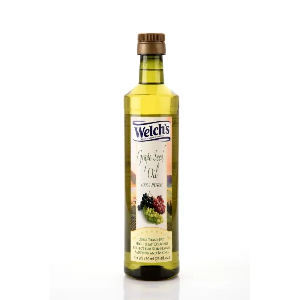 Grape Seed Oil 100% Pure 750mL Glass Welch's