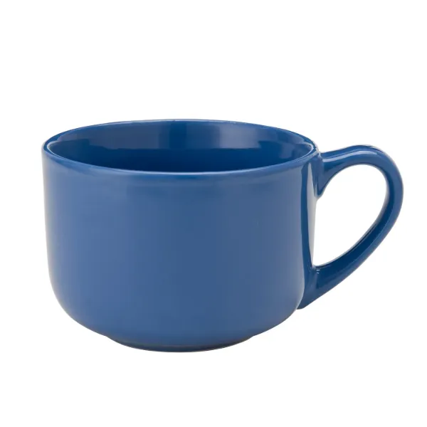 Latte Mug Stoneware 22Oz Blue